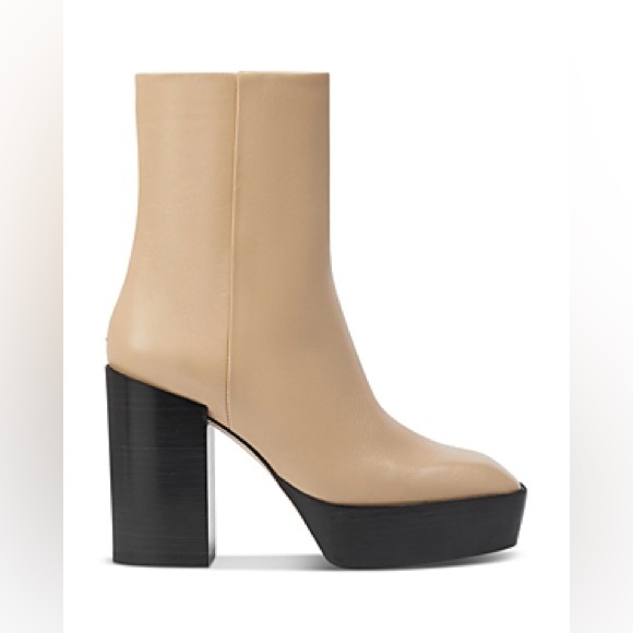 Aeyde Berlin Square Toe Heeled Boots - Picture 2 of 13